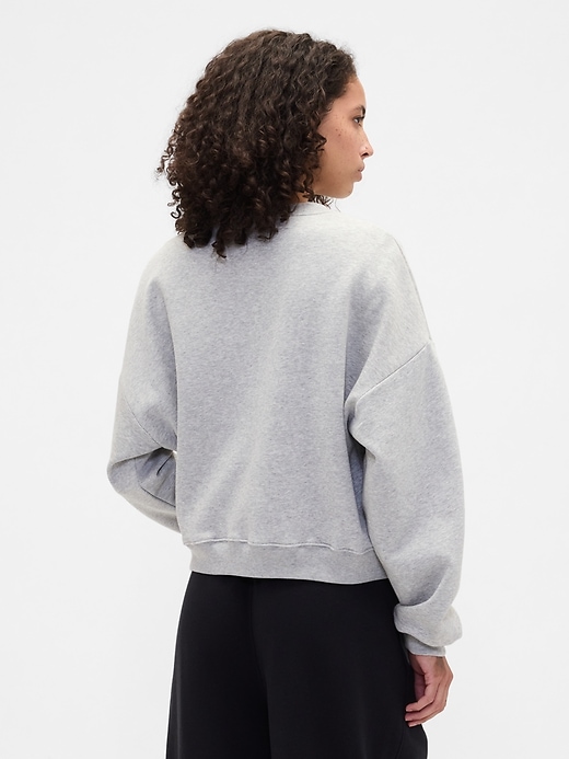 Image number 2 showing, Oversized Holiday Graphic Sweatshirt