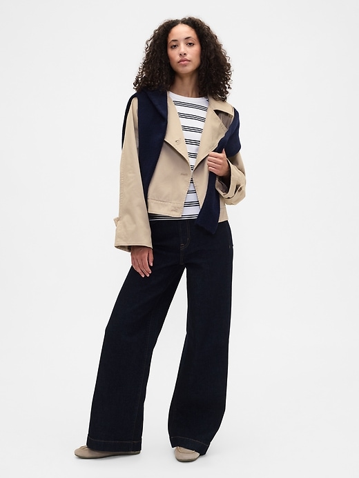 Image number 3 showing, Ribbed Stripe Crewneck T-Shirt