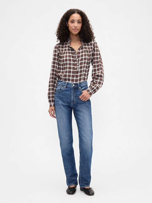 Image number 3 showing, Oversized Ruffle Top