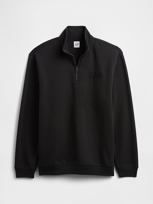 Image number 4 showing, Relaxed Gap Logo Quarter-Zip Sweatshirt