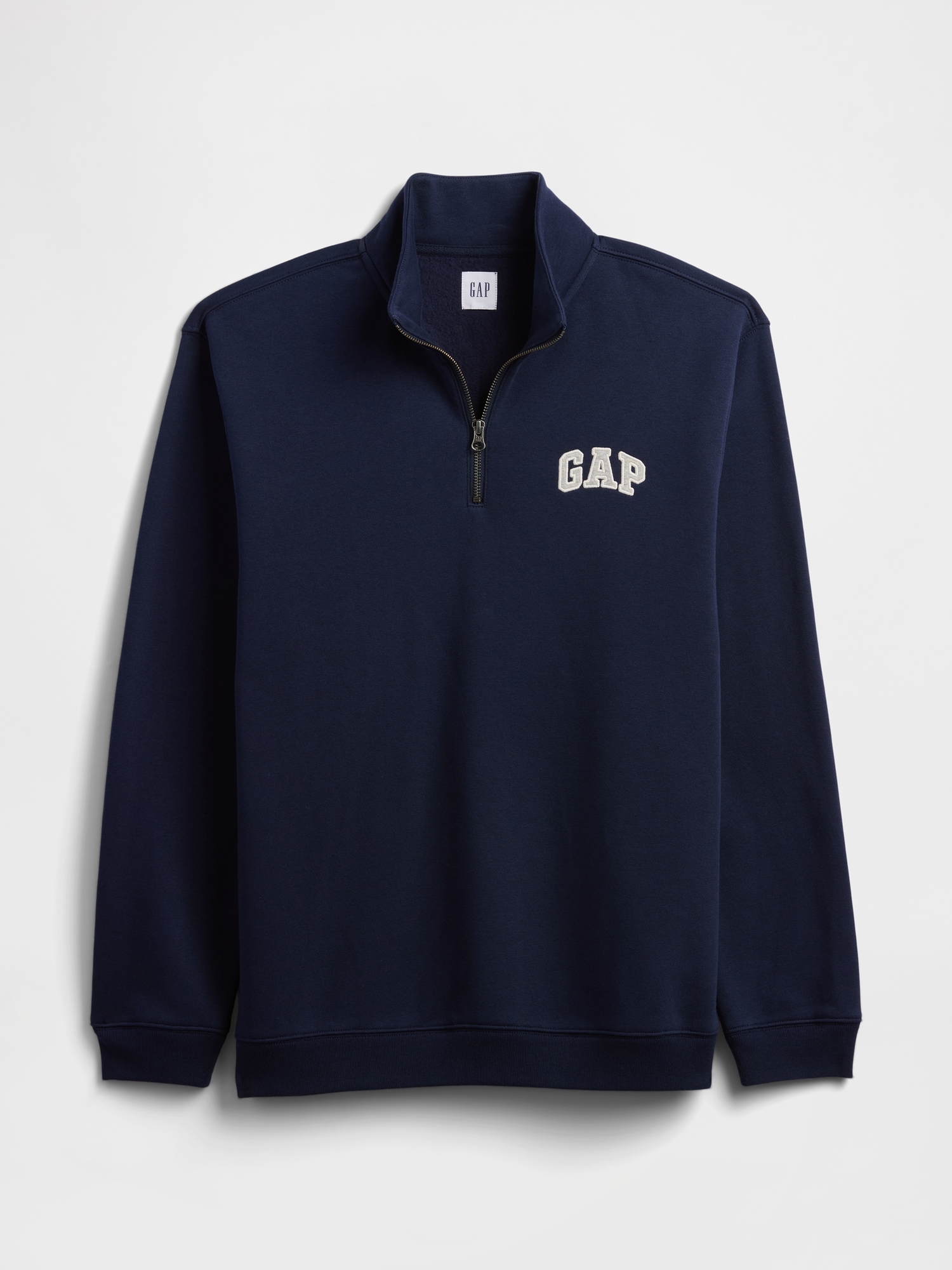 Gap Factory Relaxed Gap Logo Quarter-zip Sweatshirt