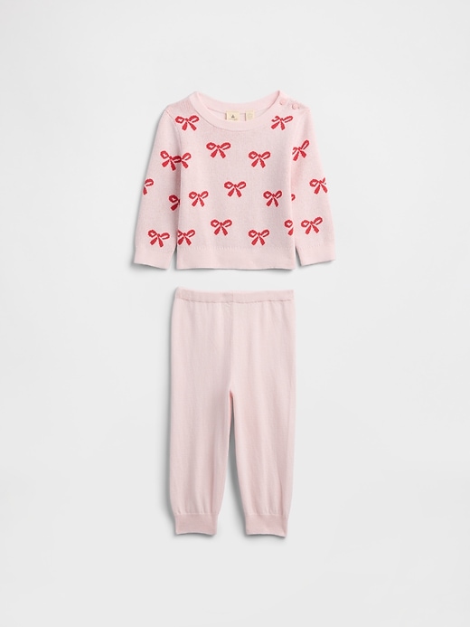 Image number 1 showing, Baby Two-Piece Sweater Set
