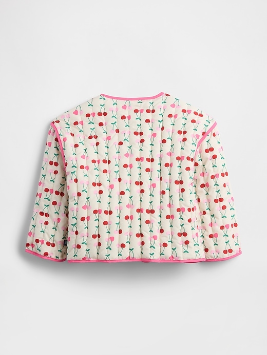 Image number 2 showing, babyGap Print Quilted Jacket