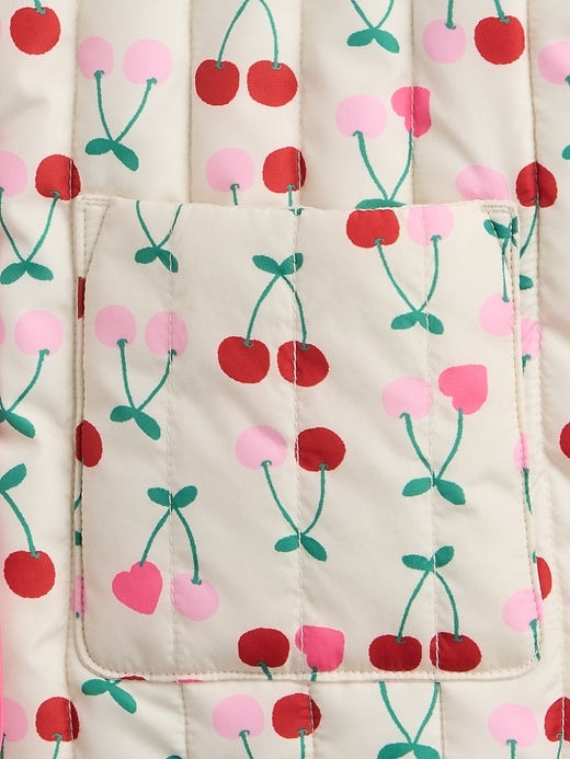 Image number 3 showing, babyGap Print Quilted Jacket