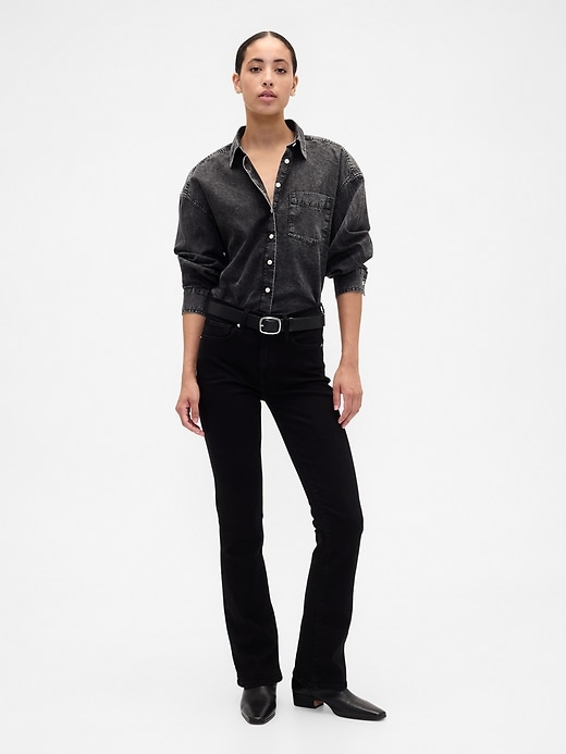 Image number 3 showing, Denim Big Shirt