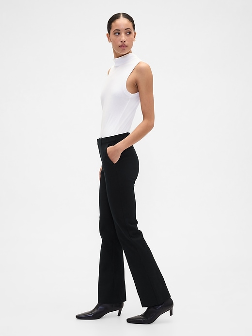 Image number 3 showing, Baby Boot Pants in Bi-Stretch