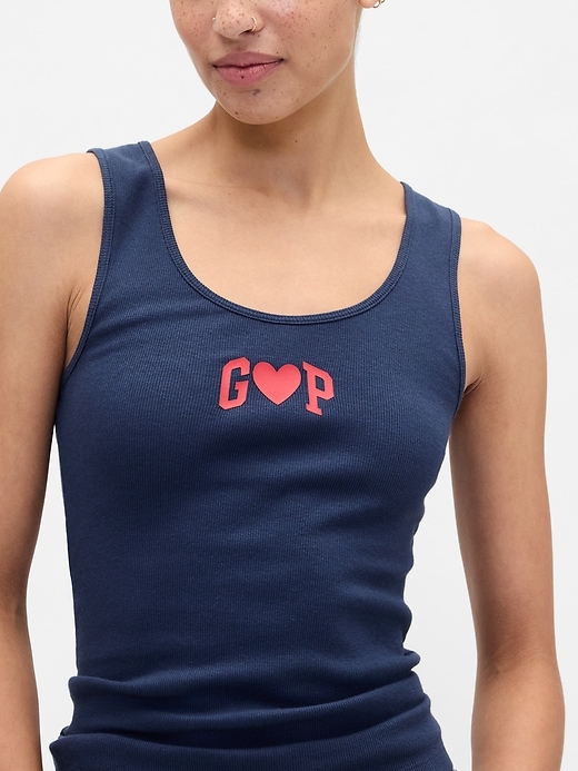 Image number 4 showing, Gap Logo Ribbed Tank Top