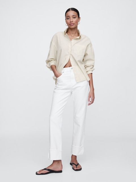 High Rise '90s Slim Straight Jeans