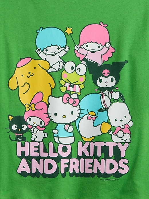 Image number 3 showing, GapKids &#124 Hello Kitty Oversized Graphic T-Shirt