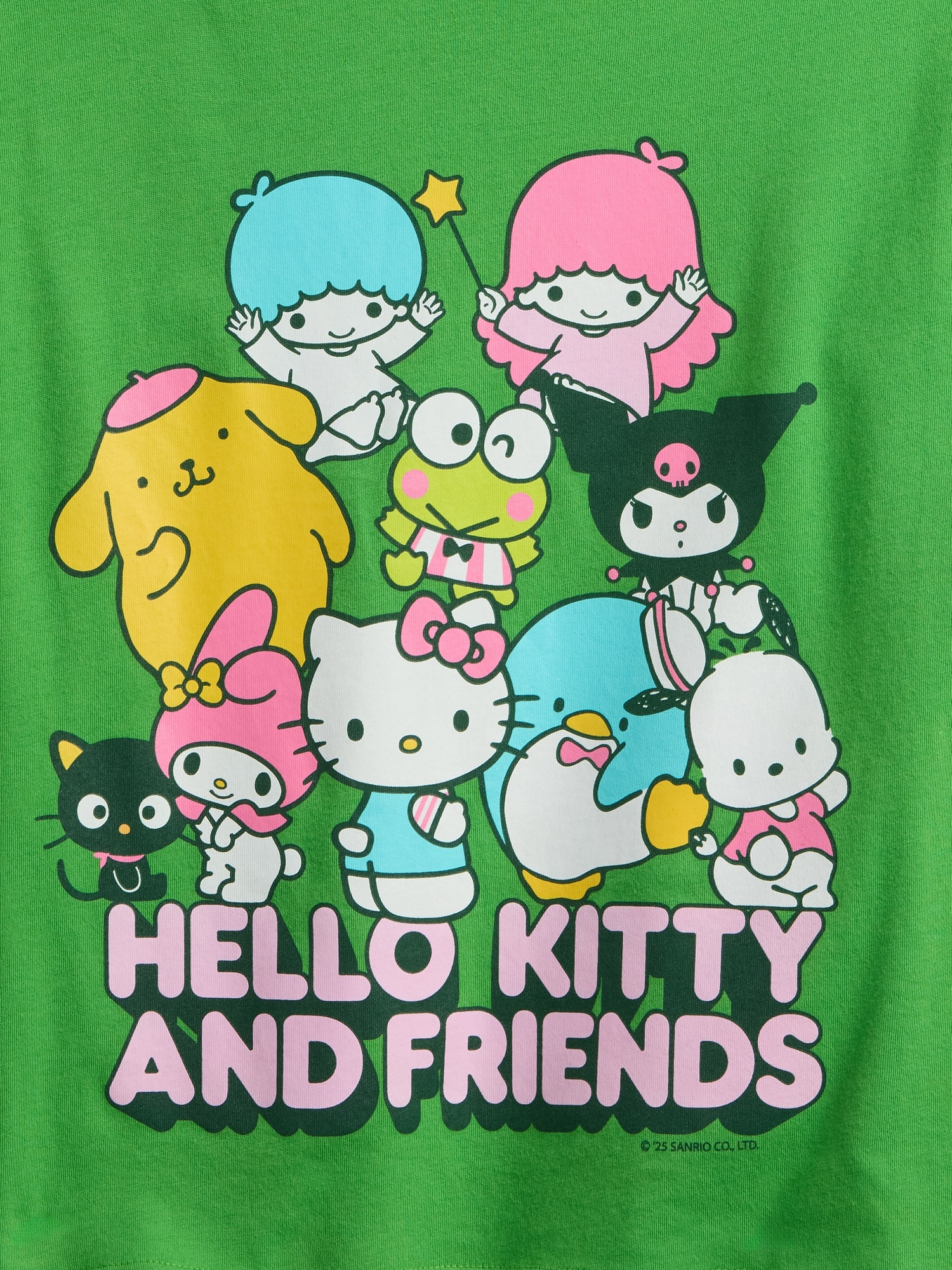 Gap Factory Gapkids | Hello Kitty Oversized Graphic T-shirt In Green