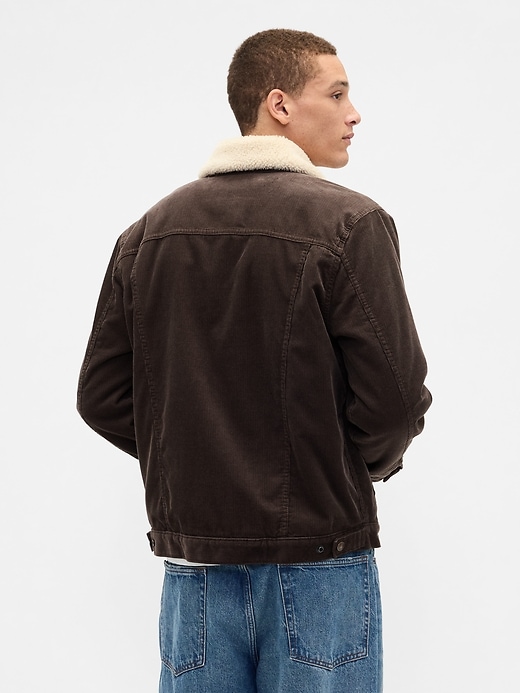 Image number 2 showing, Sherpa-Lined Icon Corduroy Jacket