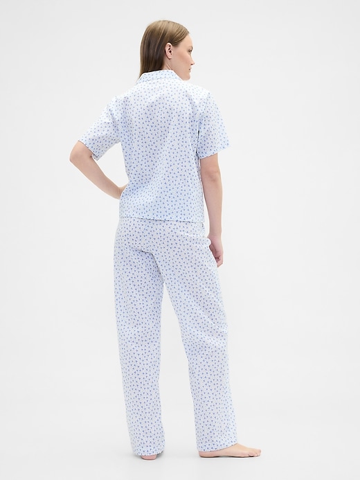 Image number 2 showing, Print Poplin PJ Pants