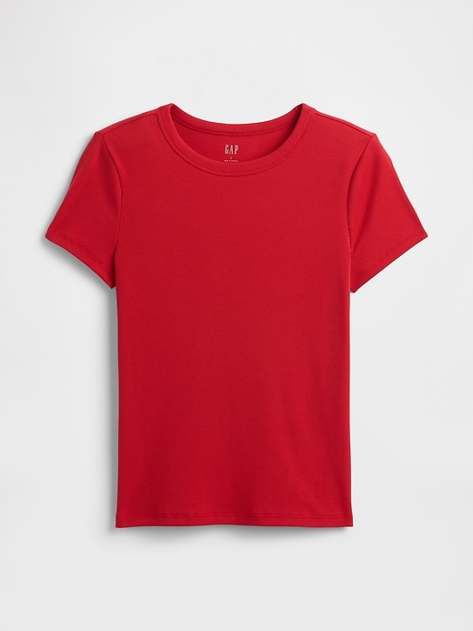 Image number 5 showing, Ribbed Crewneck T-Shirt
