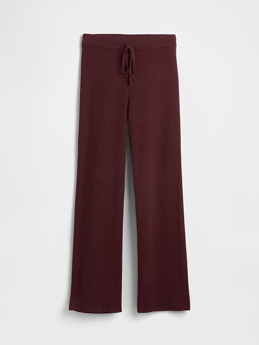Image number 5 showing, CashSoft Relaxed Ribbed Sweater Pants