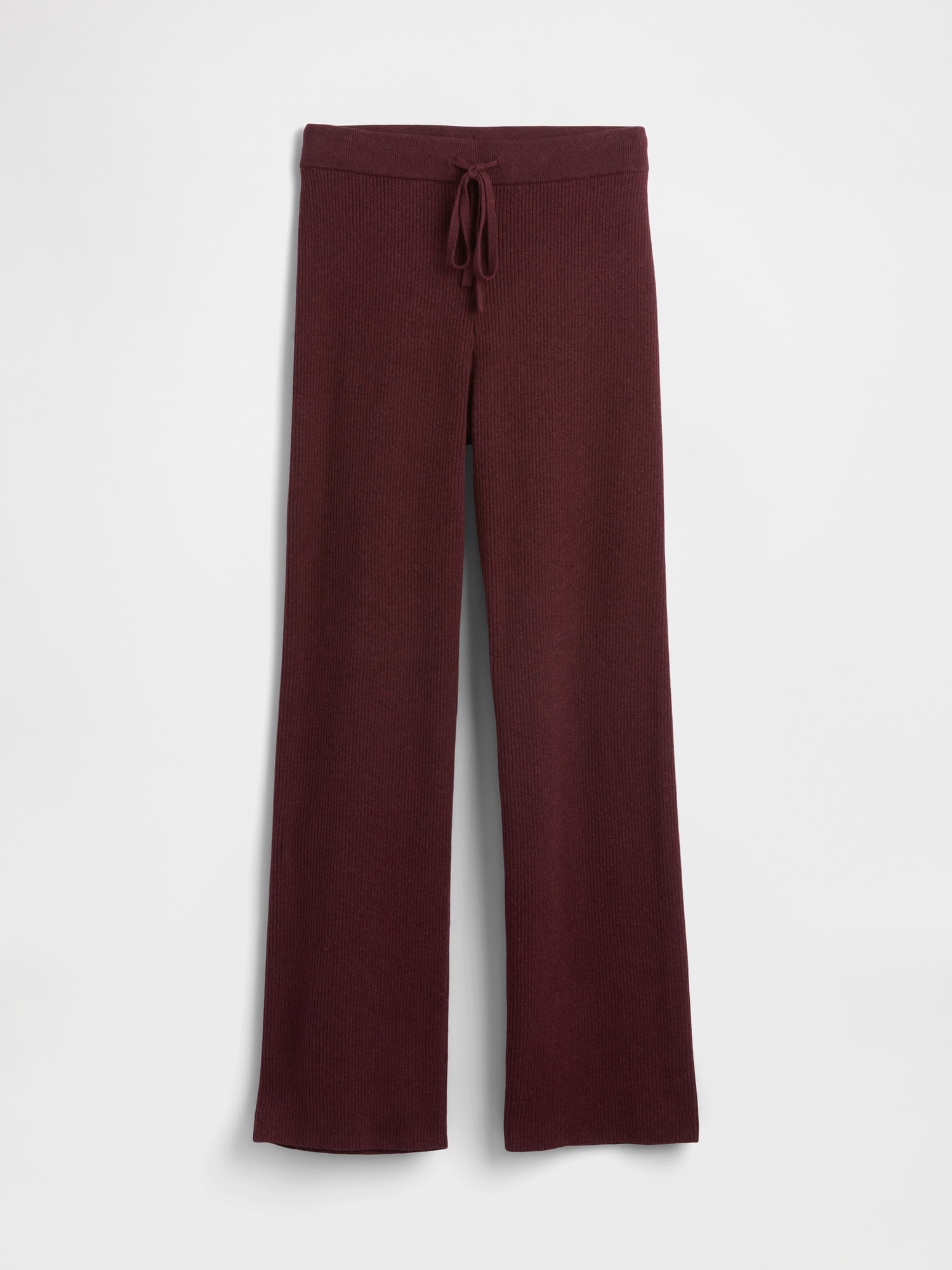 Gap Factory Cashsoft Relaxed Ribbed Sweater Pants In Brown