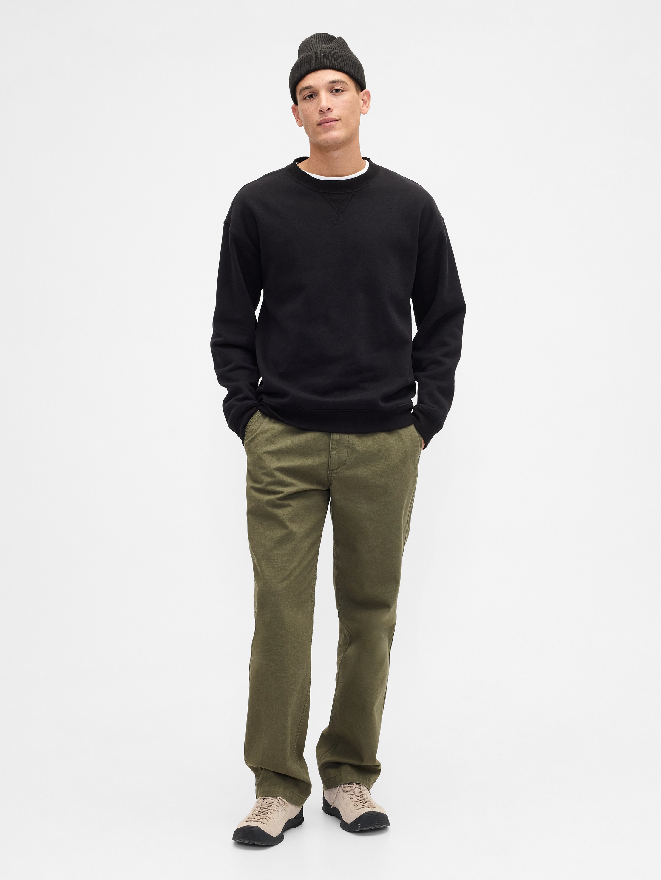 Relaxed Khakis