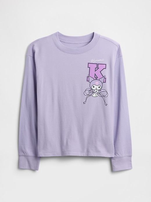 Image number 1 showing, GapKids &#124 Hello Kitty Oversized Graphic T-Shirt