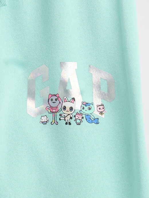 Image number 3 showing, babyGap &#124 Gabby's Dollhouse Relaxed Logo Pull-On Joggers