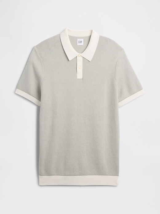 Image number 5 showing, Sweater Polo Shirt