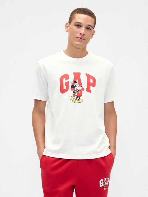 Image number 1 showing, Gap &#215 Disney Mickey Mouse Everyday Soft Relaxed Logo T-Shirt