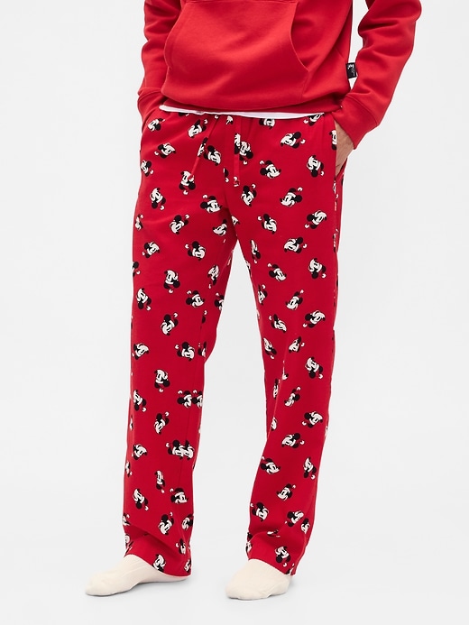 Image number 3 showing, Gap × Disney Relaxed Flannel PJ Pants