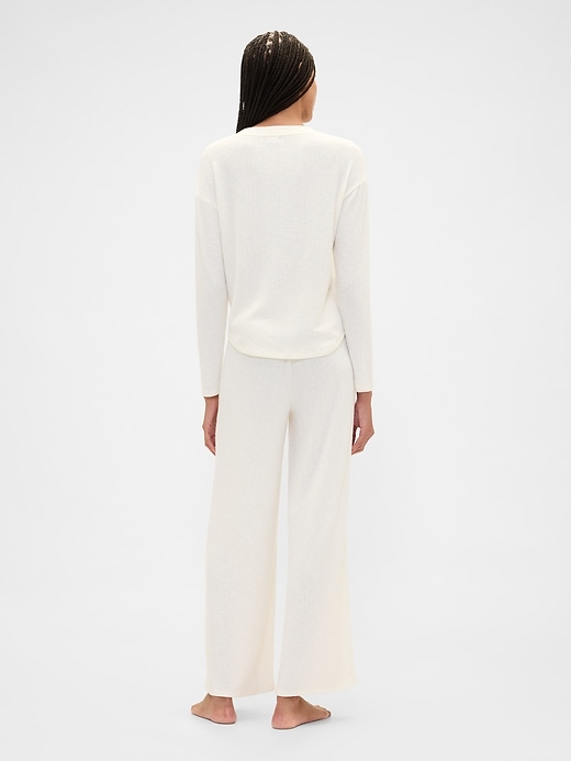Image number 2 showing, Relaxed Wide-Leg PJ Pants
