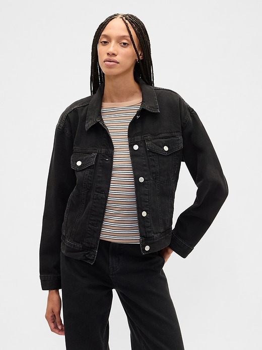 Image number 1 showing, Relaxed Icon Denim Jacket