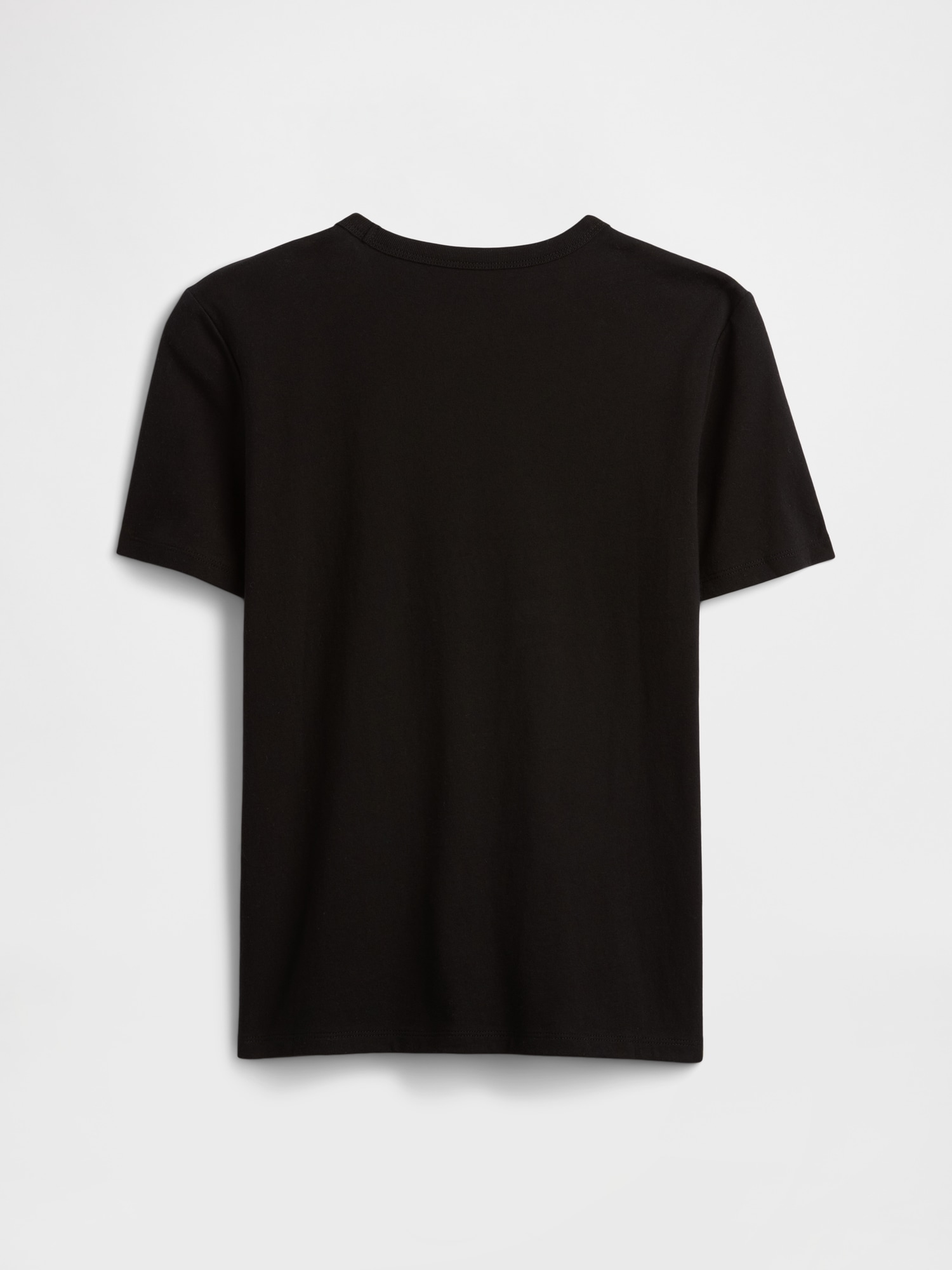 Gap Factory Gapkids × Disney Mickey Mouse Logo T-shirt In Black