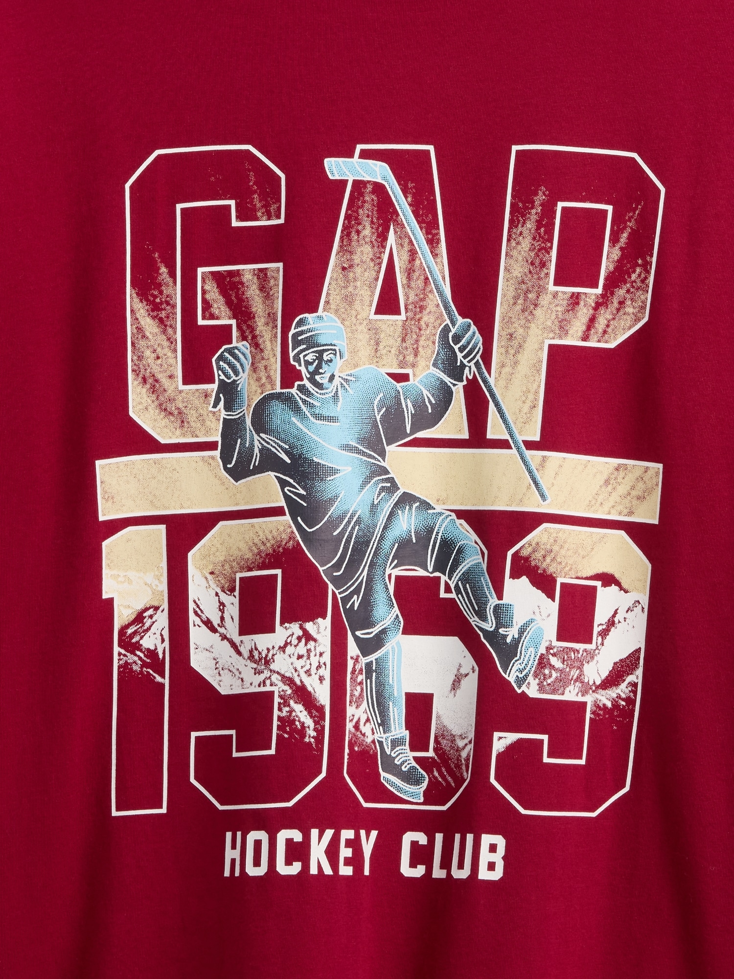 Gap Factory Kids Relaxed Graphic T-shirt In Red