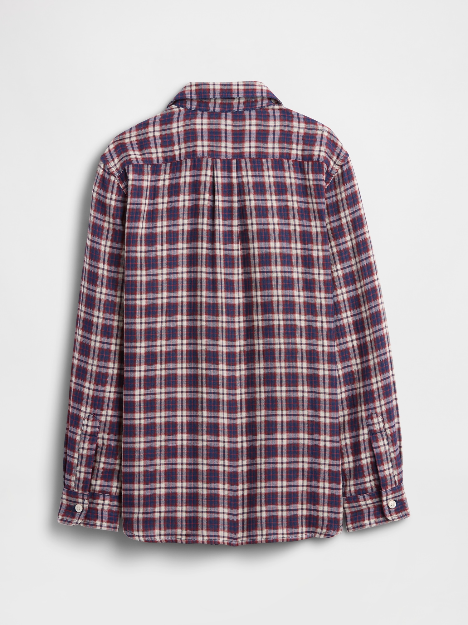 Gap Factory Kids Plaid Shirt In Multi