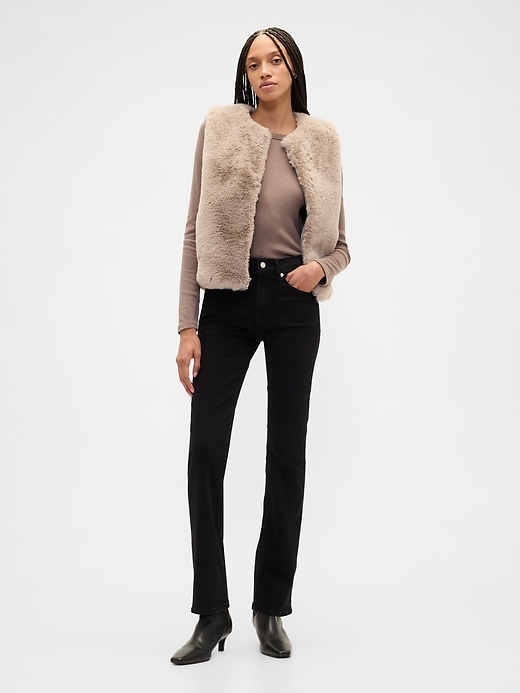 Image number 3 showing, 100% Recycled Faux-Fur Vest