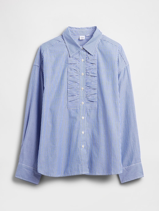 Image number 5 showing, Oversized Shirt in Poplin