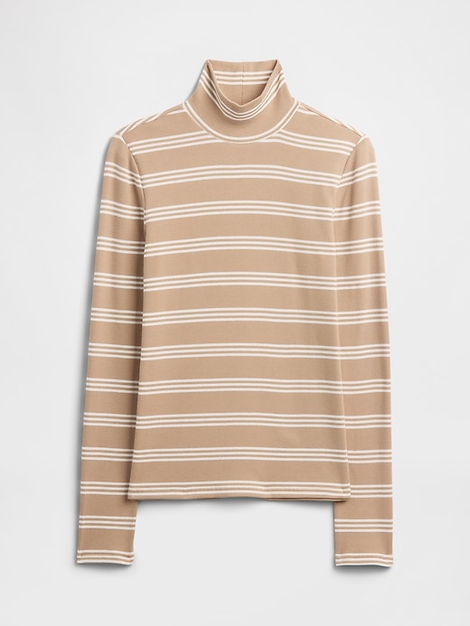 Image number 5 showing, Ribbed Turtleneck T-Shirt
