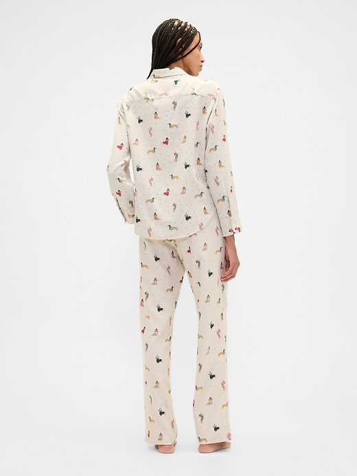 Image number 2 showing, Flannel Pull-On PJ Pants