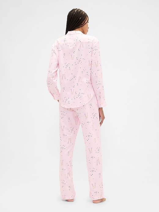 Image number 2 showing, Flannel Pull-On PJ Pants