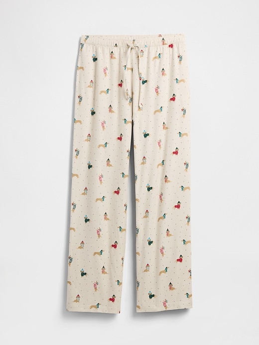 Image number 4 showing, Flannel Pull-On PJ Pants