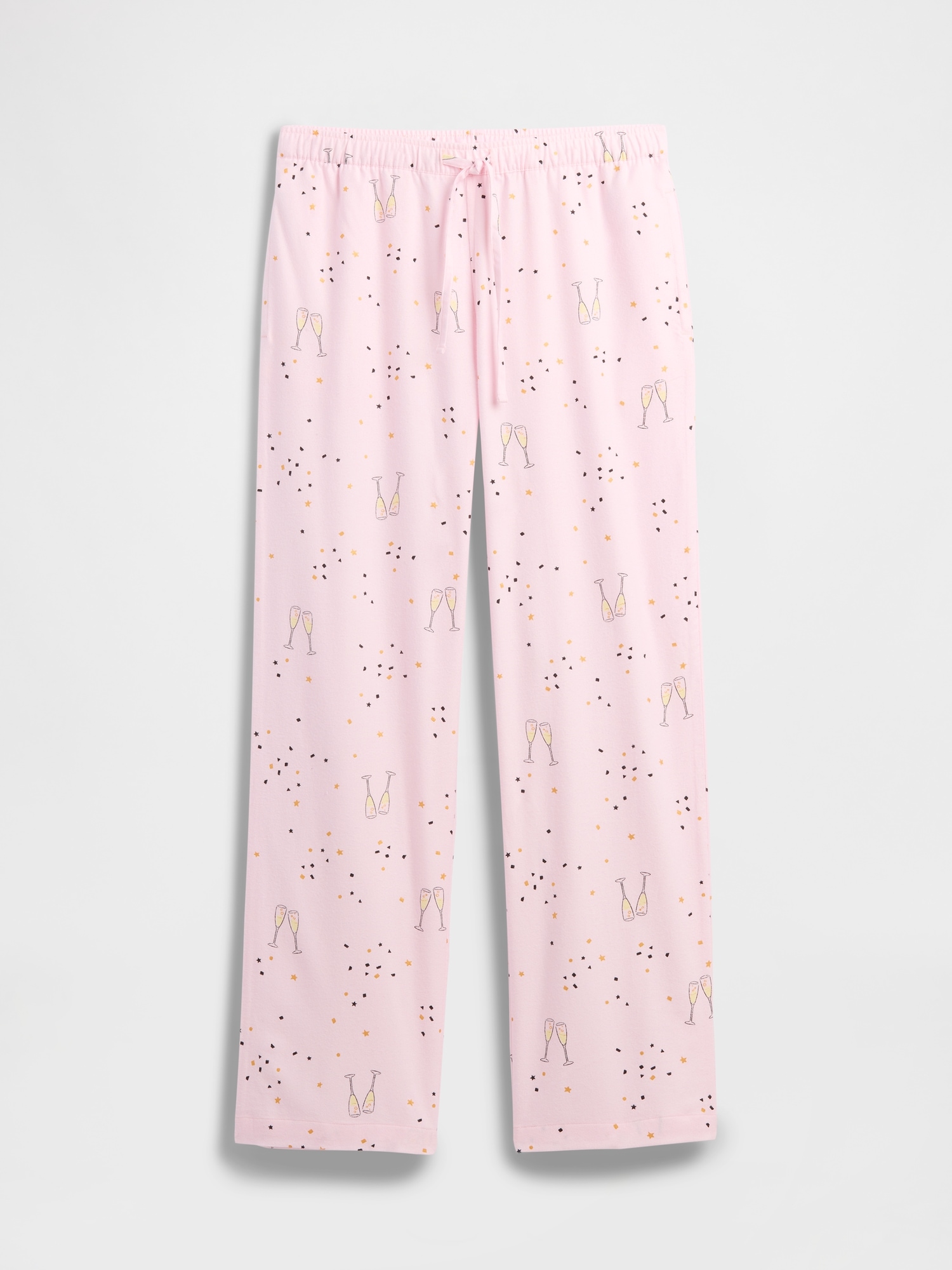 Gap Factory Flannel Pull-on Pj Pants In Pink