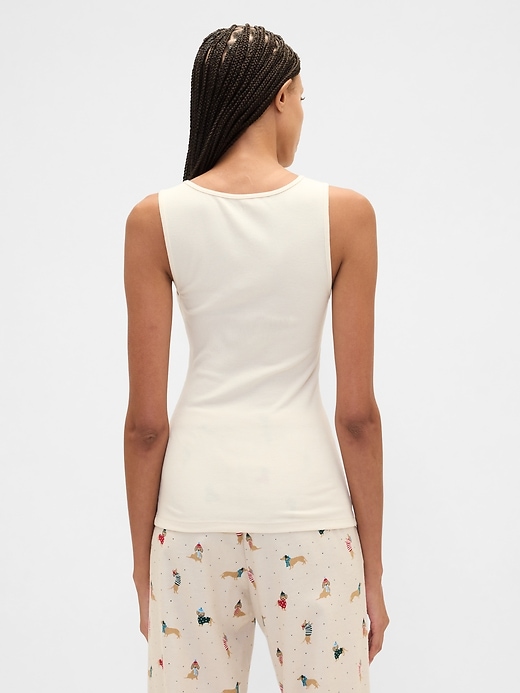 Image number 2 showing, Gap Logo Ribbed Tank Top