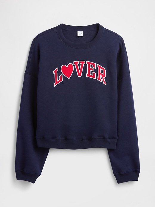 Image number 5 showing, Oversized Holiday Graphic Sweatshirt