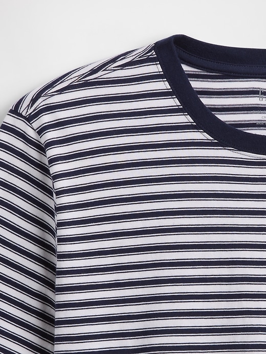 Image number 4 showing, Everyday Soft Stripe Crewneck T-Shirt