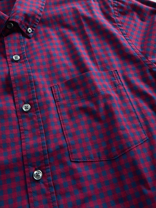 Image number 4 showing, Stretch Poplin Shirt in Standard Fit