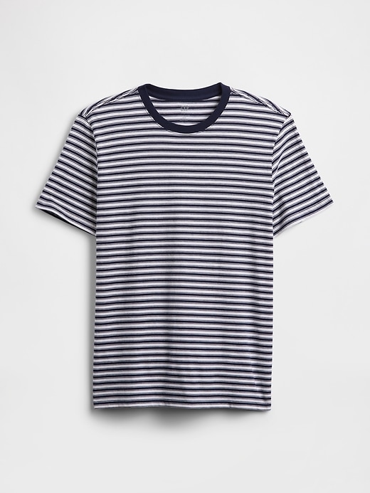 Image number 5 showing, Everyday Soft Stripe Crewneck T-Shirt