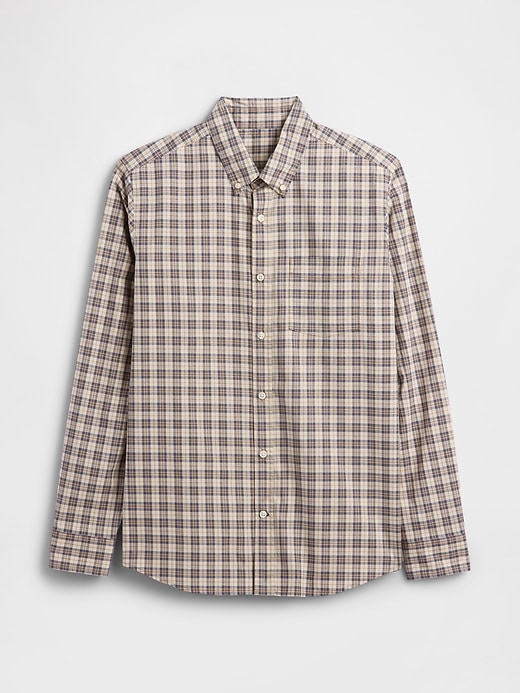 Image number 5 showing, Stretch Poplin Shirt in Standard Fit