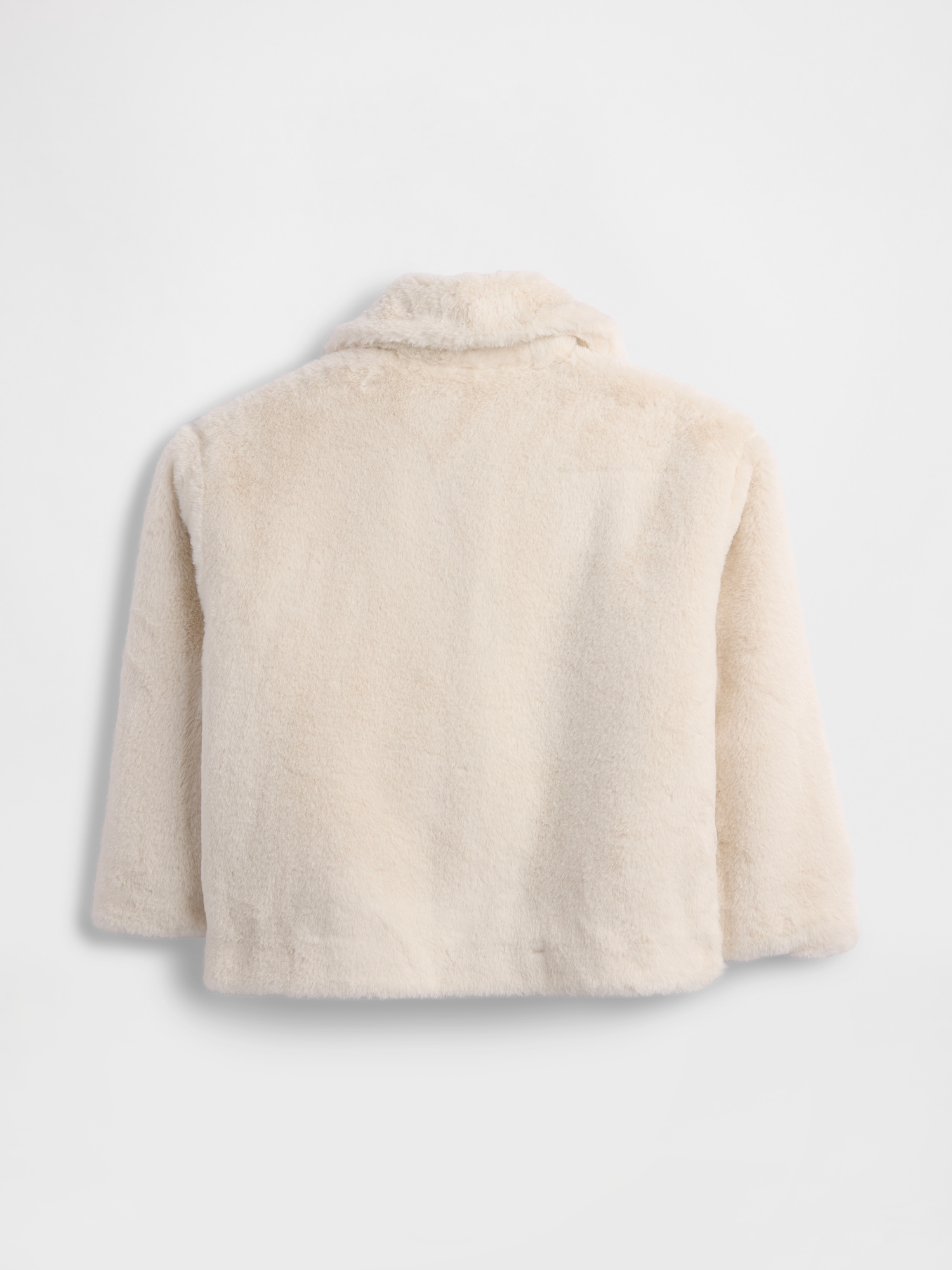 Gap Factory Babygap Faux-fur Jacket In White