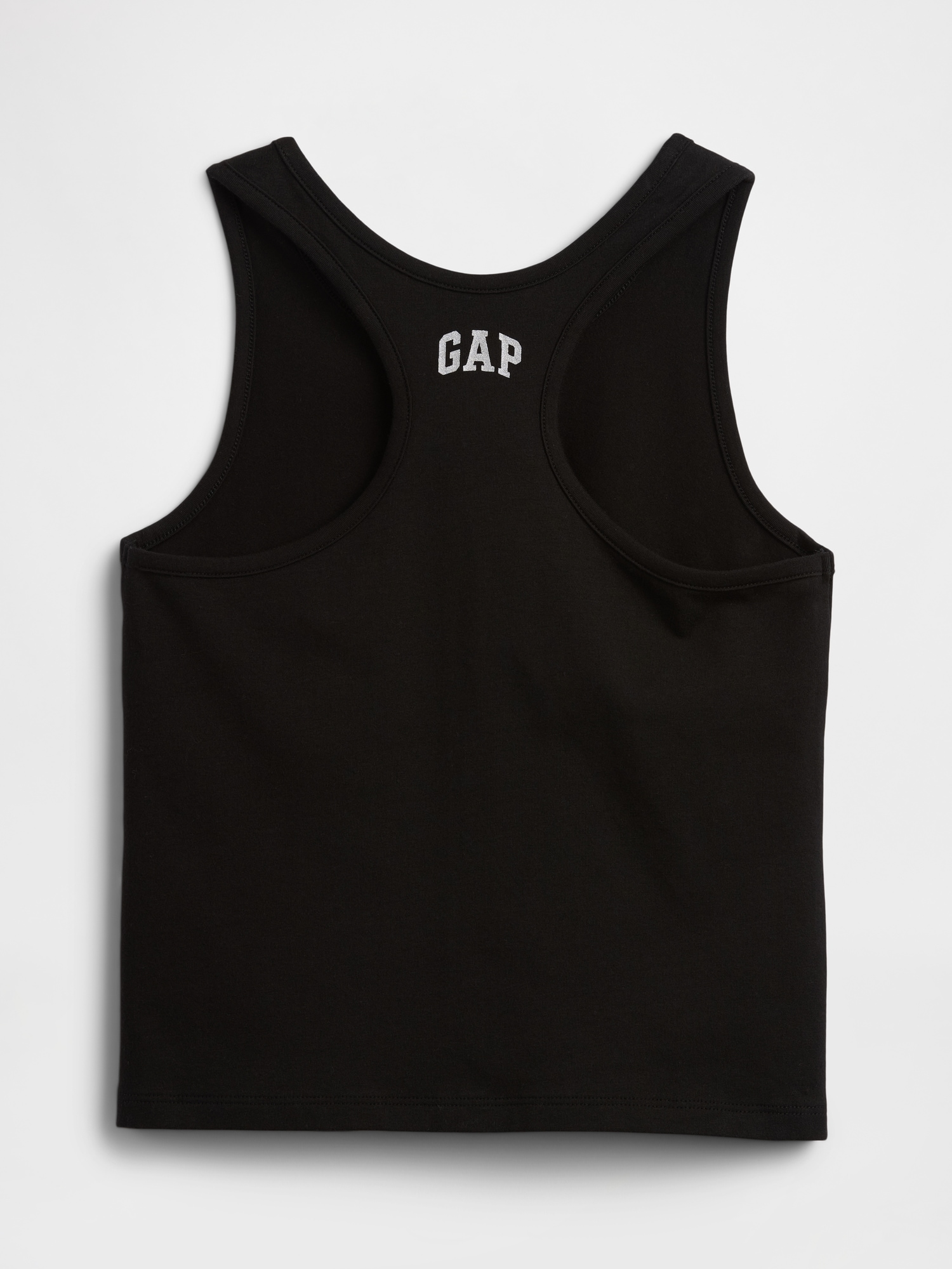 Gap Factory Kids Gap Logo Racerback Tank Top In Black