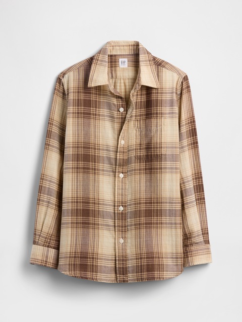 Kids Plaid Shirt
