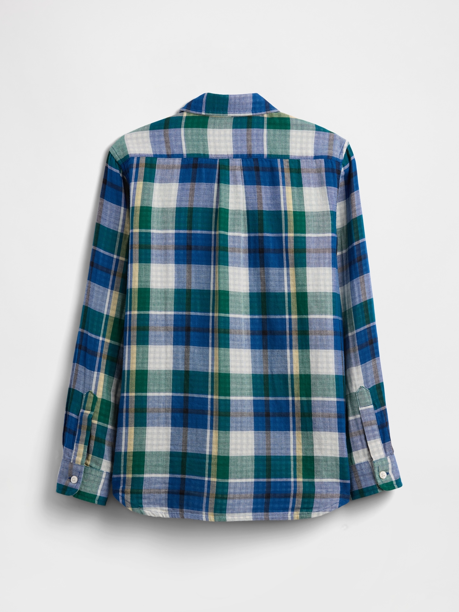 Gap Factory Kids Plaid Shirt In Multi