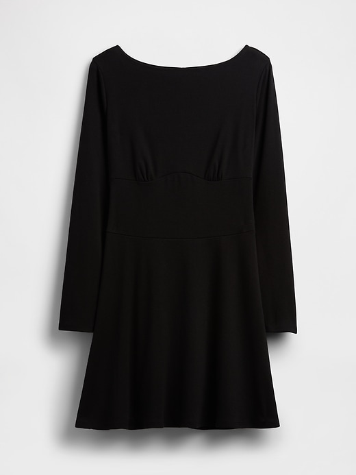 Image number 6 showing, Modern Ribbed Boatneck Mini Dress