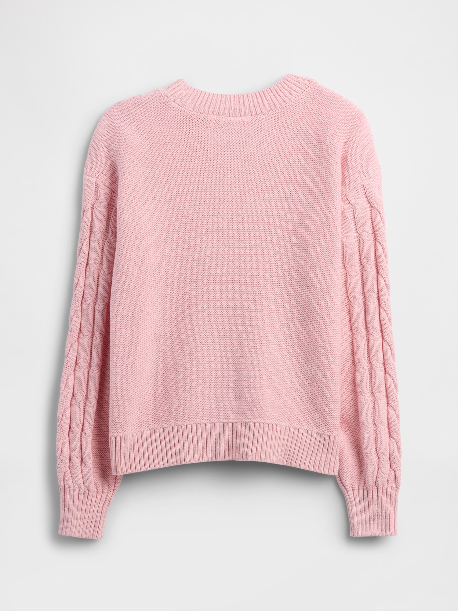 Kids Relaxed Cable-Knit Sweater