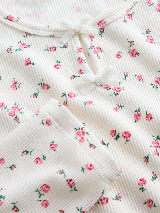 Image number 3 showing, Kids Waffle-Knit Top